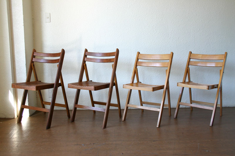 希少 フォールディングチェア 折りたたみ レトロ アンティーク