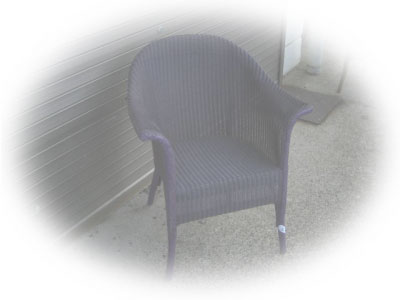 W.Lusty & Sons ロイドルームLloyd Loom アームチェア/パープル