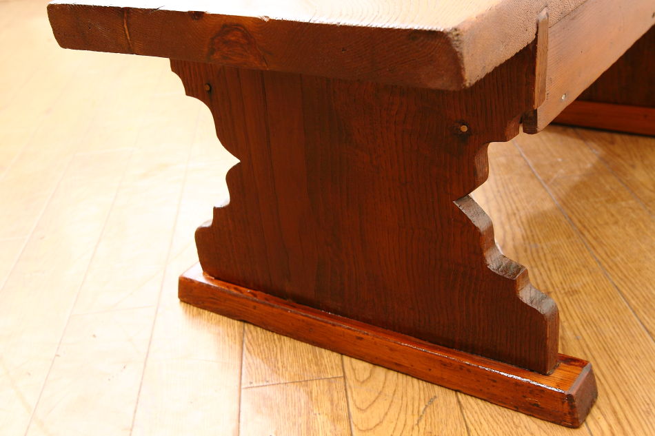 和骨董WA-COTTOO Jスタイル 文机FUZUKUE 欅(ケヤキ) スモール 寺子屋