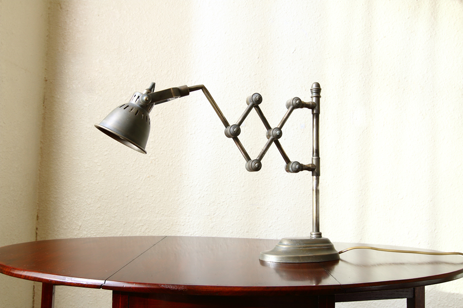 インダストリアル エクステンション デスクランプ｜アンティーク家具