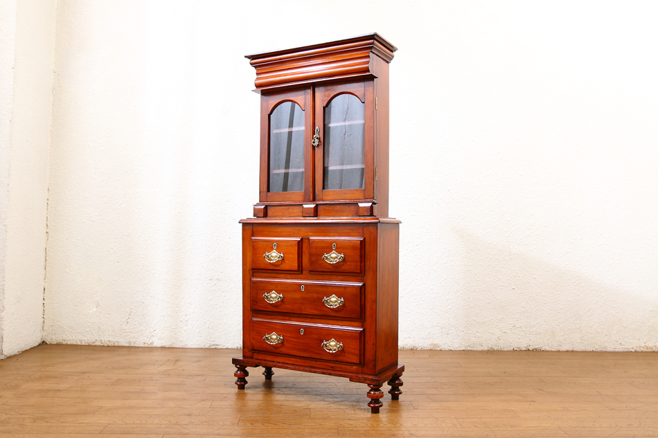 ヴィクトリアン マホガニー ミニチェスト｜アンティーク家具・照明の