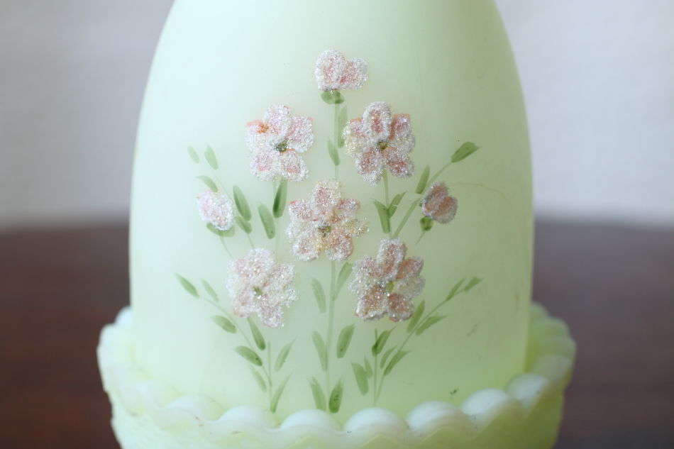 Fentonフェントン ヴァセリンガラス フェアリーランプ｜アンティーク