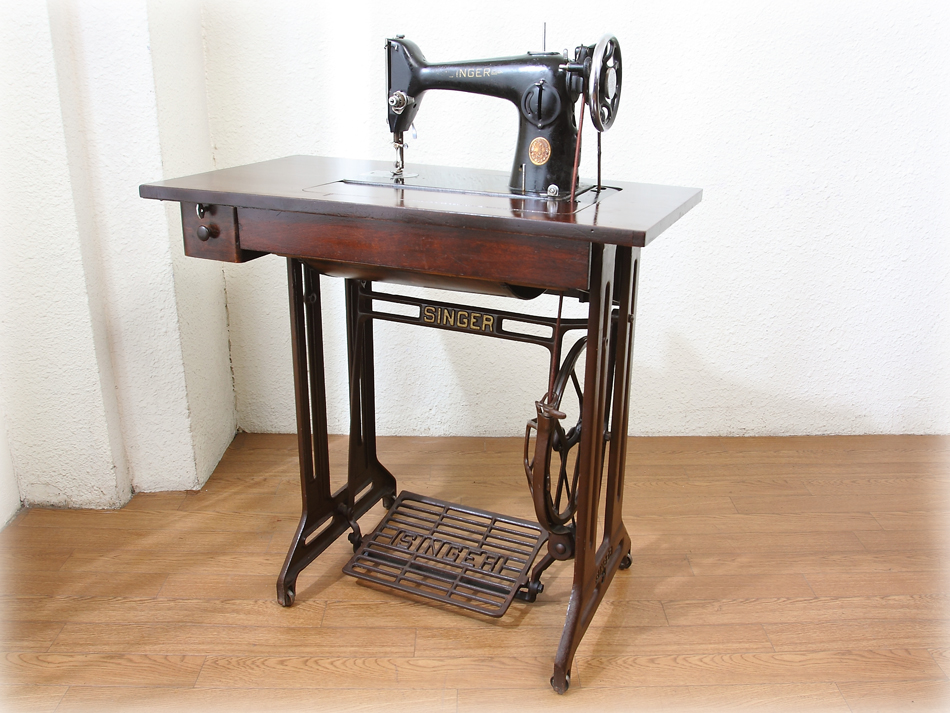 ミシン アンティーク ストア ビンテージ SINGER ミシン レトロ