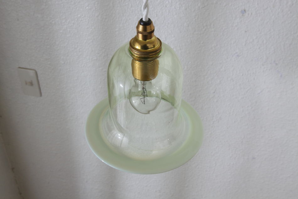 ヴァセリン/ウランガラス ランプシェード｜アンティーク家具・照明の