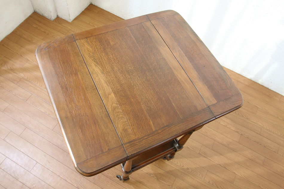 オーク バタフライキッチンワゴン｜アンティーク家具・照明の専門店