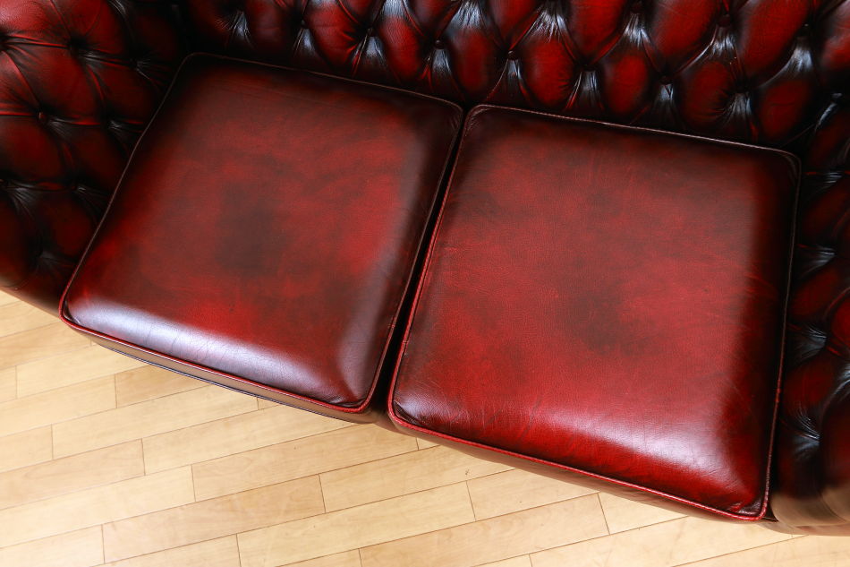 希少♦️猫脚♦️巻肘♦️彫刻♦️鋲打♦️チェスターフィールド