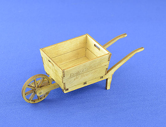 木製手押し車 [ドールハウスKIMURAオンラインショップ]