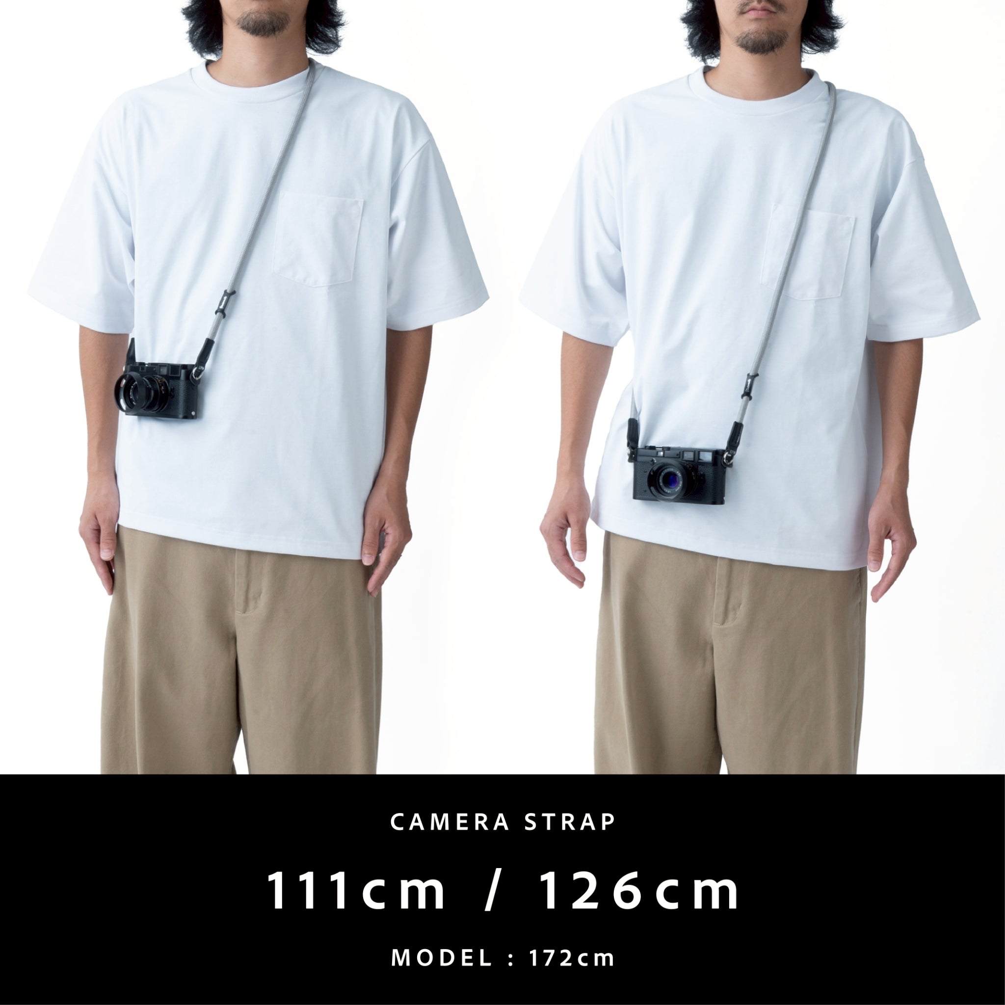 YOSEMITE CAMERA STRAP MAD BLACKヨセミテ カメラストラップ / マッド