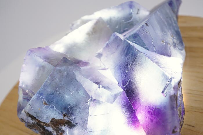 内モンゴル「青色」「納戸色」「若竹色」グラデーションフローライト