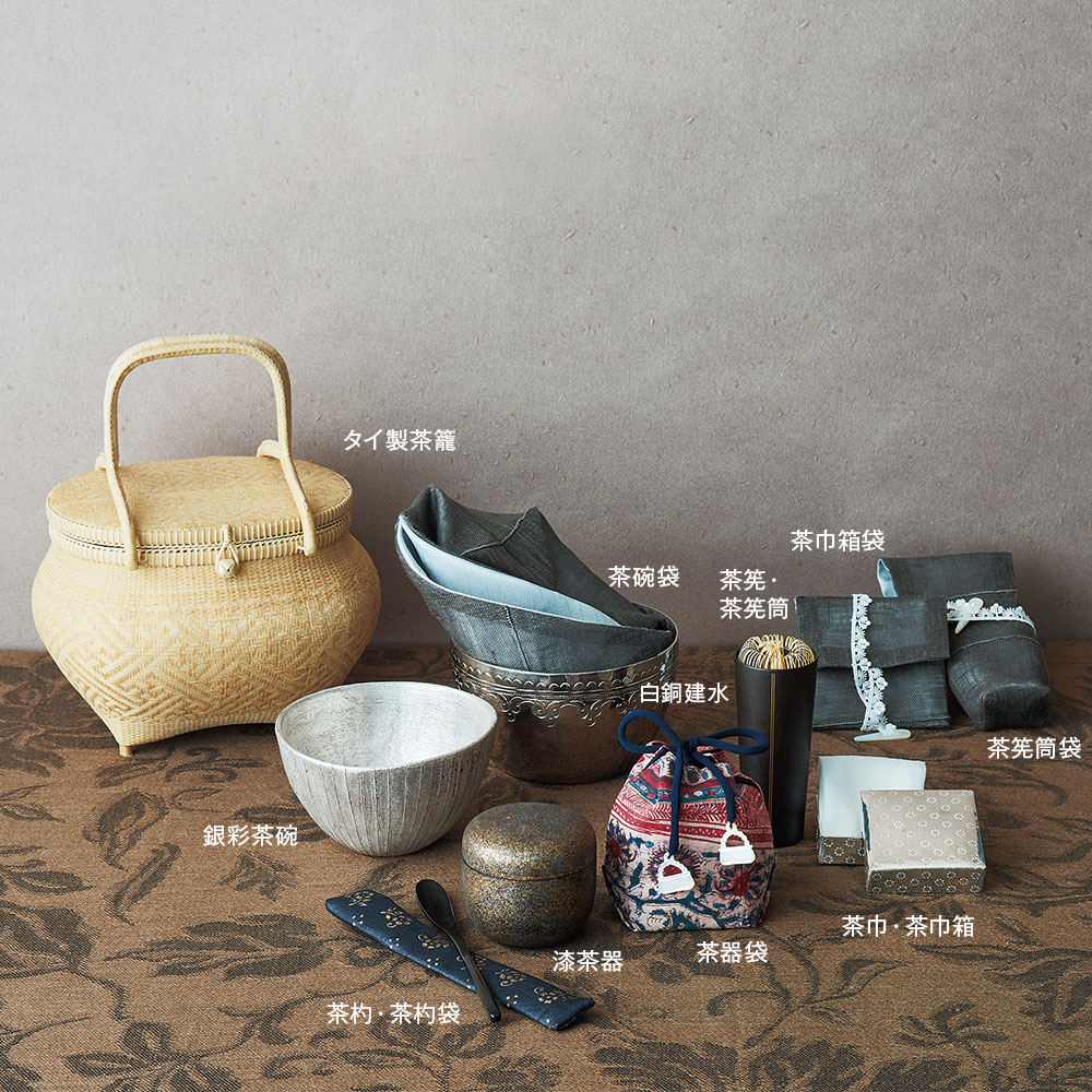 旅持ち茶籠「万歳楽」: インテリア・ライフスタイル | スイーツ