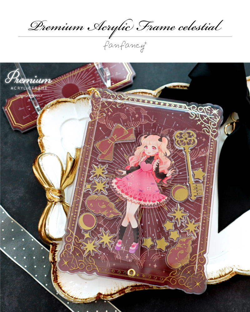 あくあや 箔押しアクリルプレート 悪魔王子と操り人形（あくあや