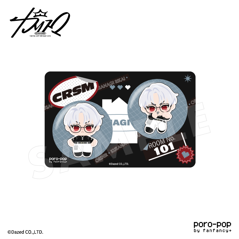 K 草薙出雲 アニカプ 缶バッジ コースター ブロマイド 特典 etc K 草薙