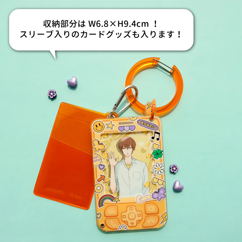 ガラケーデコアクリルフレーム カードサイズ パープル| FUKUYA ONLINE