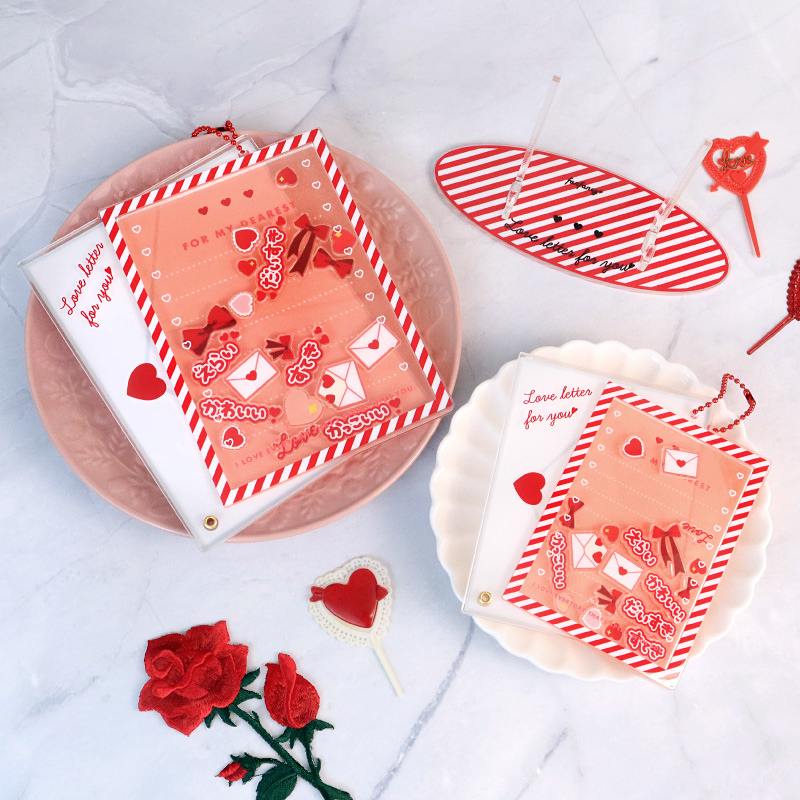 ラブレターアクリルフレーム カードサイズ ブルー| FUKUYA ONLINE