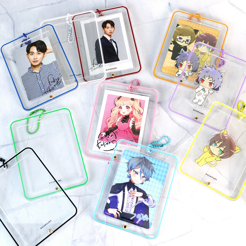 モノカラーアクリルフレーム カードサイズ パープル| FUKUYA ONLINE