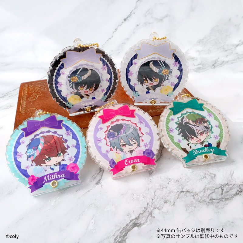 魔法使いの約束×fanfancy+ 缶バッジアクリルフレーム ホワイト| FUKUYA