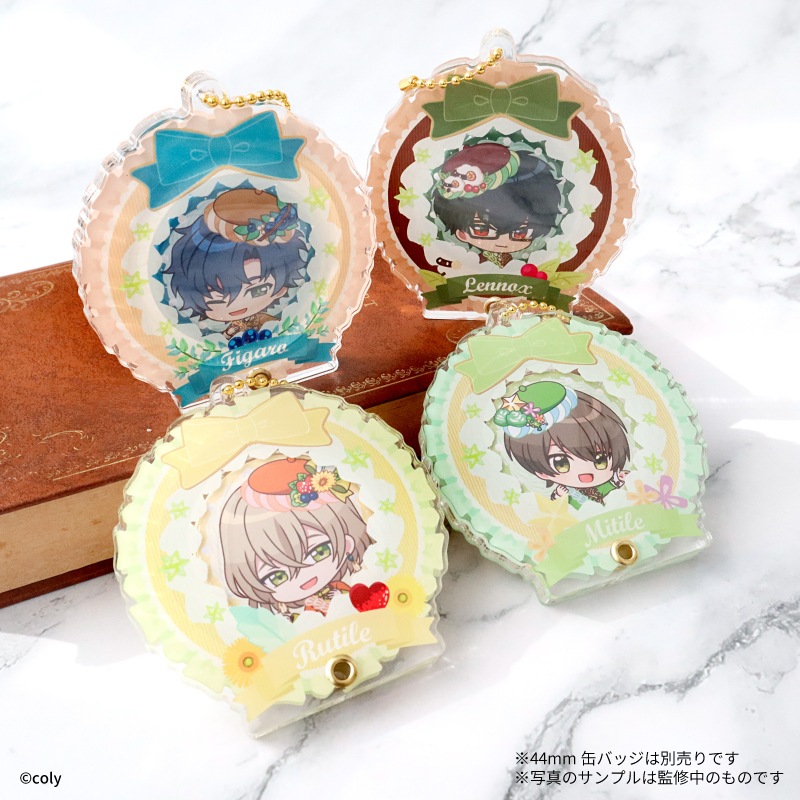 魔法使いの約束×fanfancy+ 缶バッジアクリルフレーム ホワイト| FUKUYA