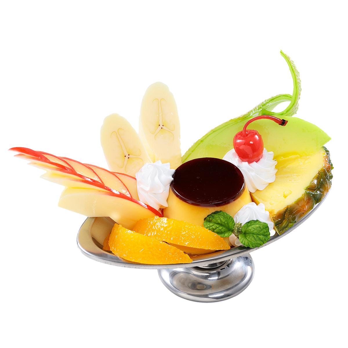 元祖食品サンプル屋「プリンアラモード」