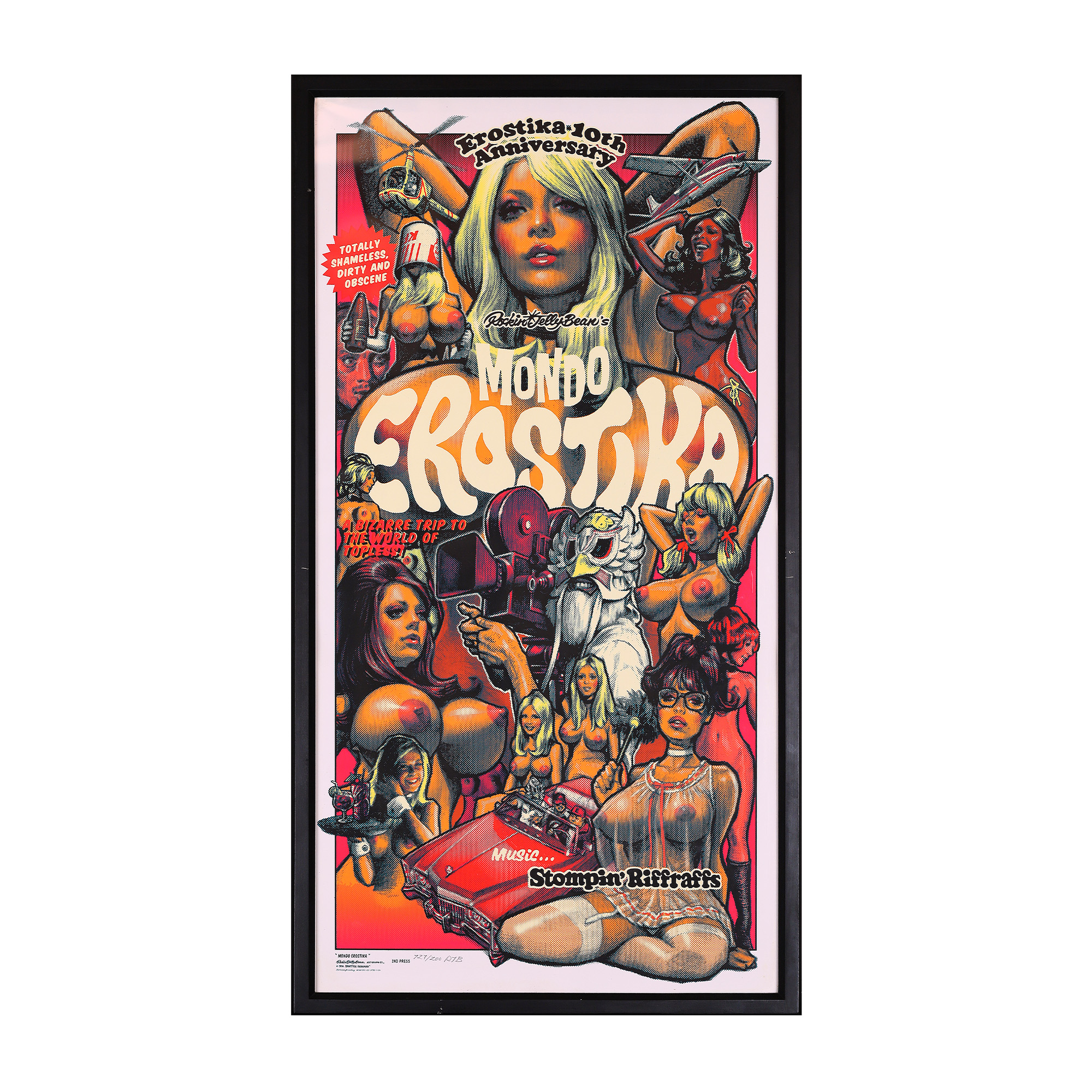 Gallery Cafe Lucy / 絵画 シルクスクリーン ロッキン・ジェリー