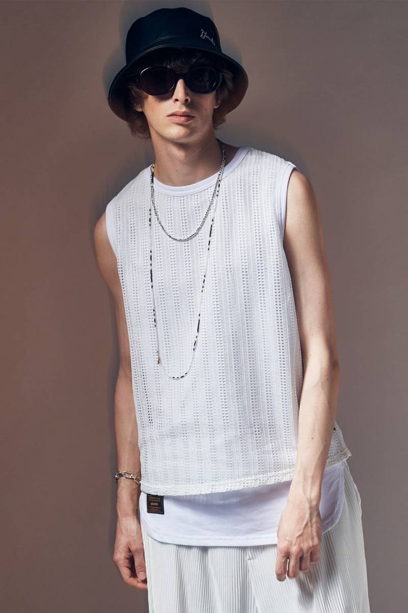 XG Mesh tank top do or die M メッシュタンクトップ XG Mesh tank top