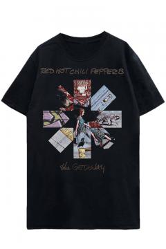 RED HOT CHILI PEPPERS UNISEX T-SHIRT: CLASSIC ASTERISK / ロック