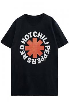 RED HOT CHILI PEPPERS バンドTシャツ レディース : CLASSIC ASTERISK