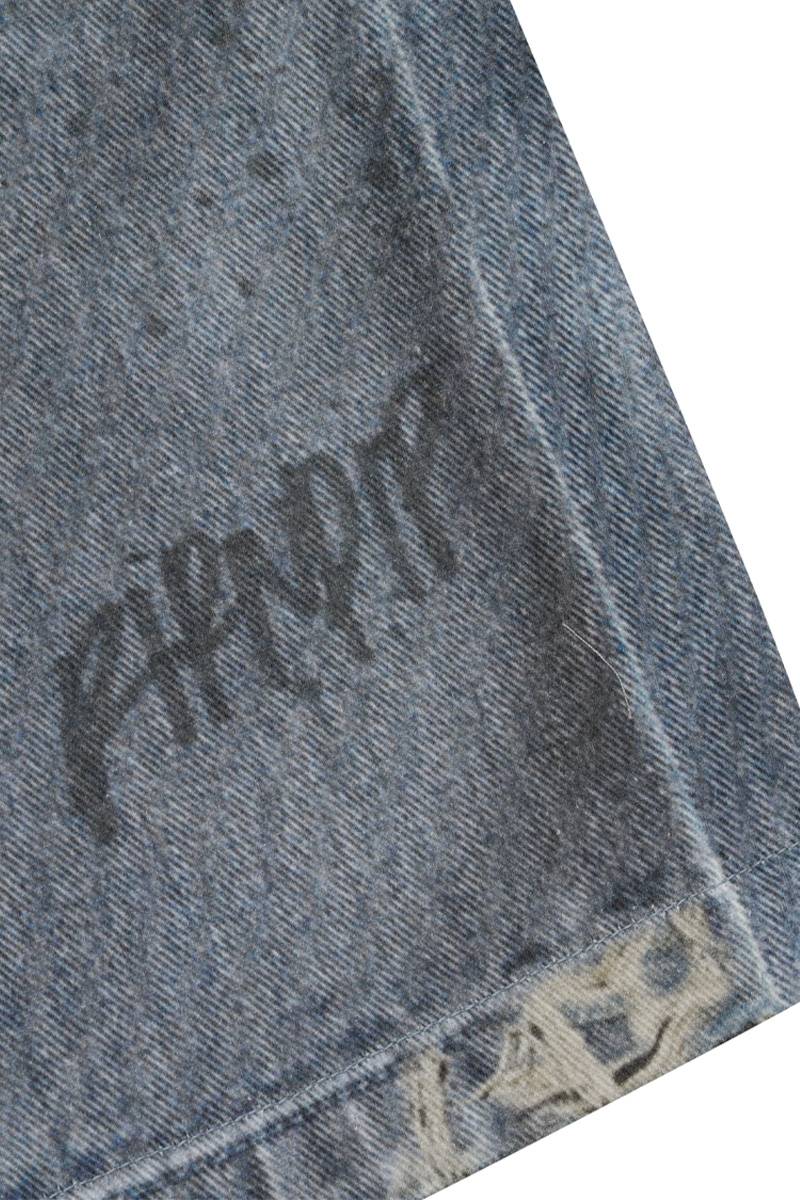 RIPNDIP (リップンディップ) Real Straight Leg Denim Pants - Light