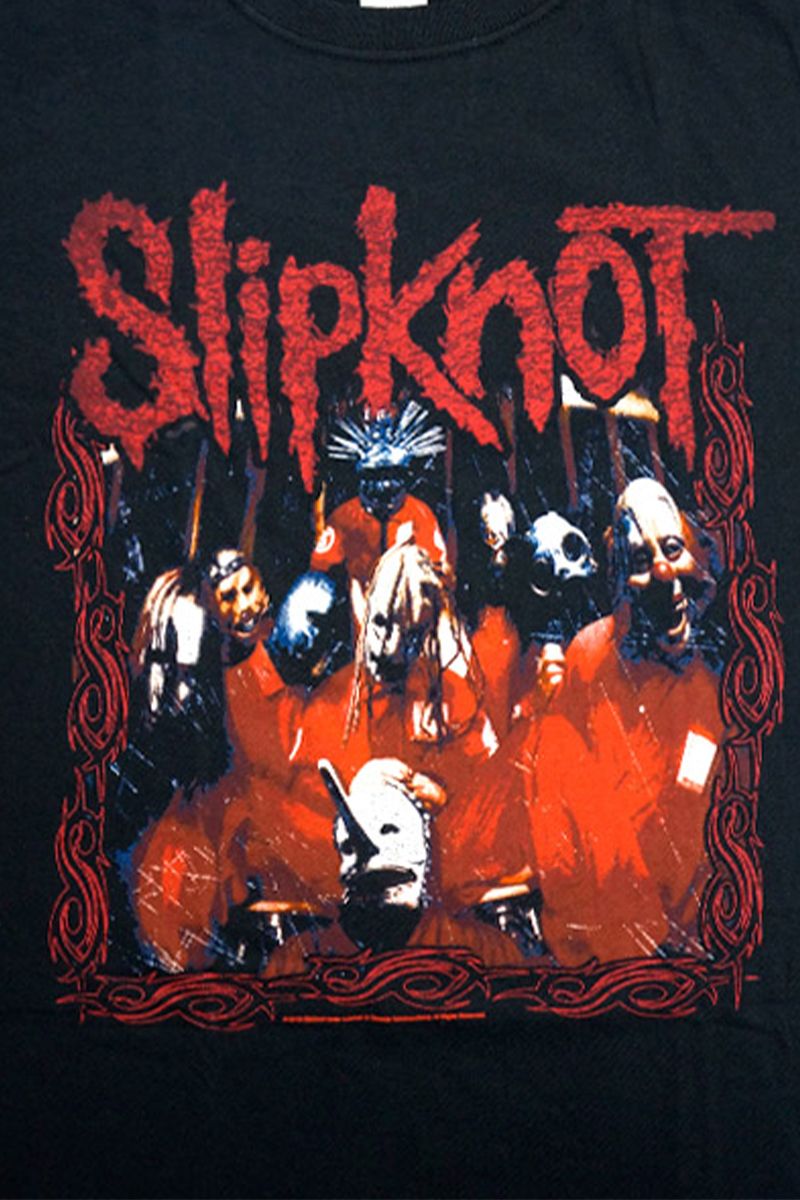 SLIPKNOT UNISEX T-SHIRT: BAND FRAME / ロックファッション / バンドT