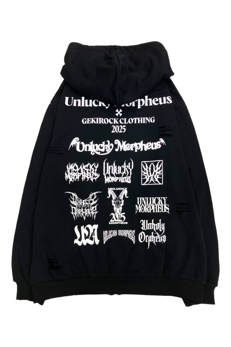 予約商品】Unlucky Morpheus×GEKIROCK CLOTHING コラボ・ジップアップ