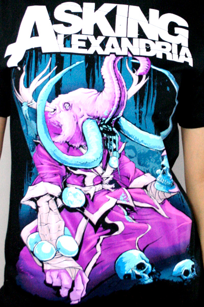 ASKING ALEXANDRIA DEVOUR T-Shirt / ロックファッション / バンドT