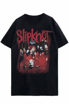 SLIPKNOT UNISEX TEE: WANYK LOGO (BACK PRINT) / ロックファッション