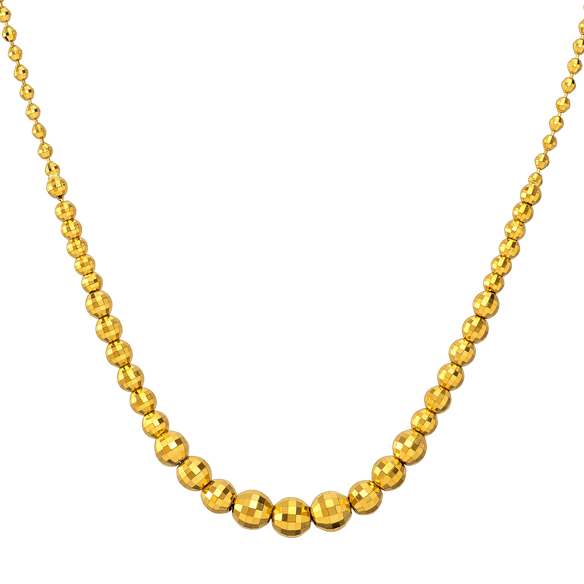 ファセット ミラクル〕純金 ネックレス 42cm | 高品質 金・プラチナ