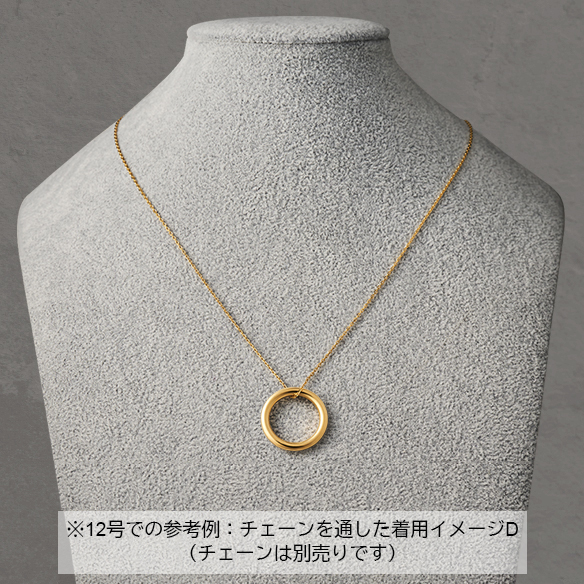 チ*ボ様 純金ペンダント（トップ純金チェーン18k）