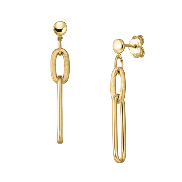 イタリア製〕K18イエローゴールド ピアス | 高品質 金・プラチナ