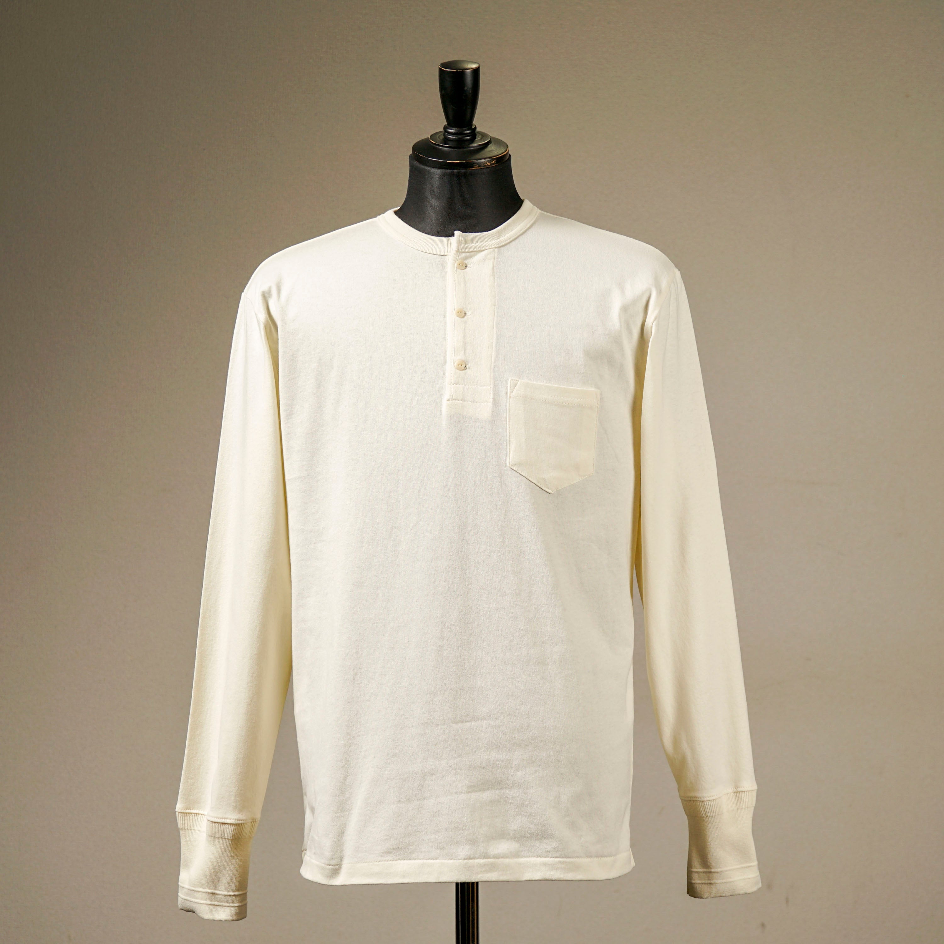 STANDARD HENRY POCKET L/S T-SHIRTS / GH-26【PACK-T】 – GLADHAND & Co.