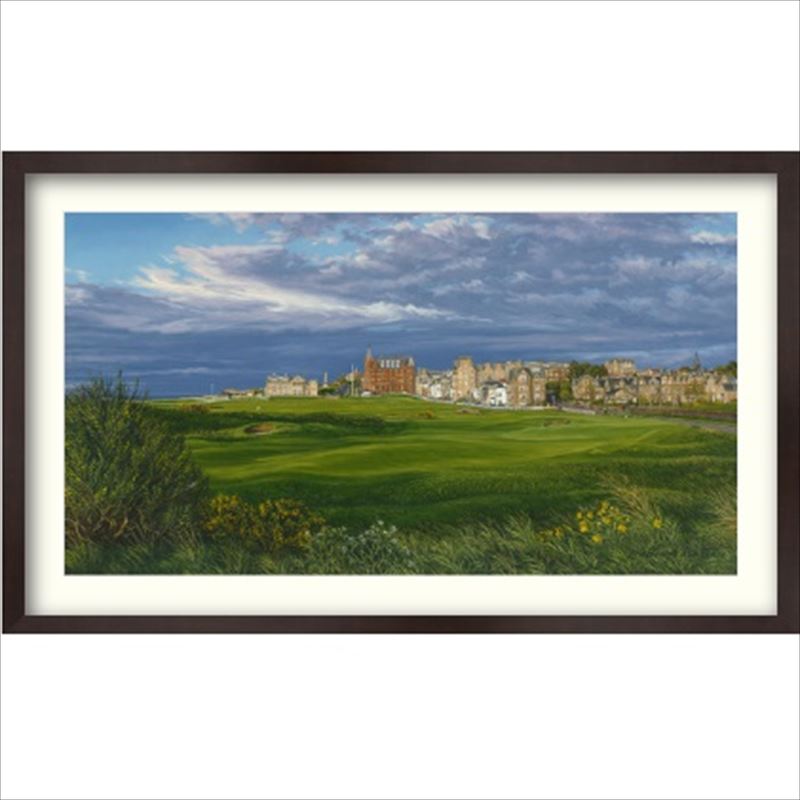 GO/LOOK!（ゴルック）｜□リンダ・ハート 版画□ 「17th Hole,RoadHole