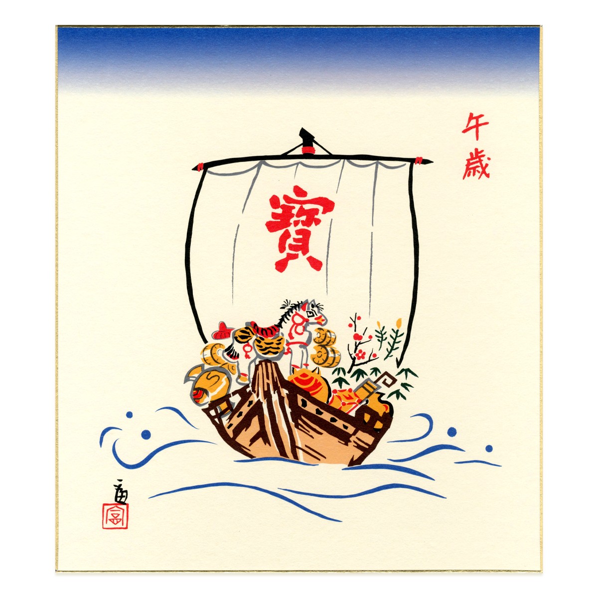 祇園祭 色紙 六枚 祇園祭 色紙 六枚 色紙｜【公式オンラインショップ