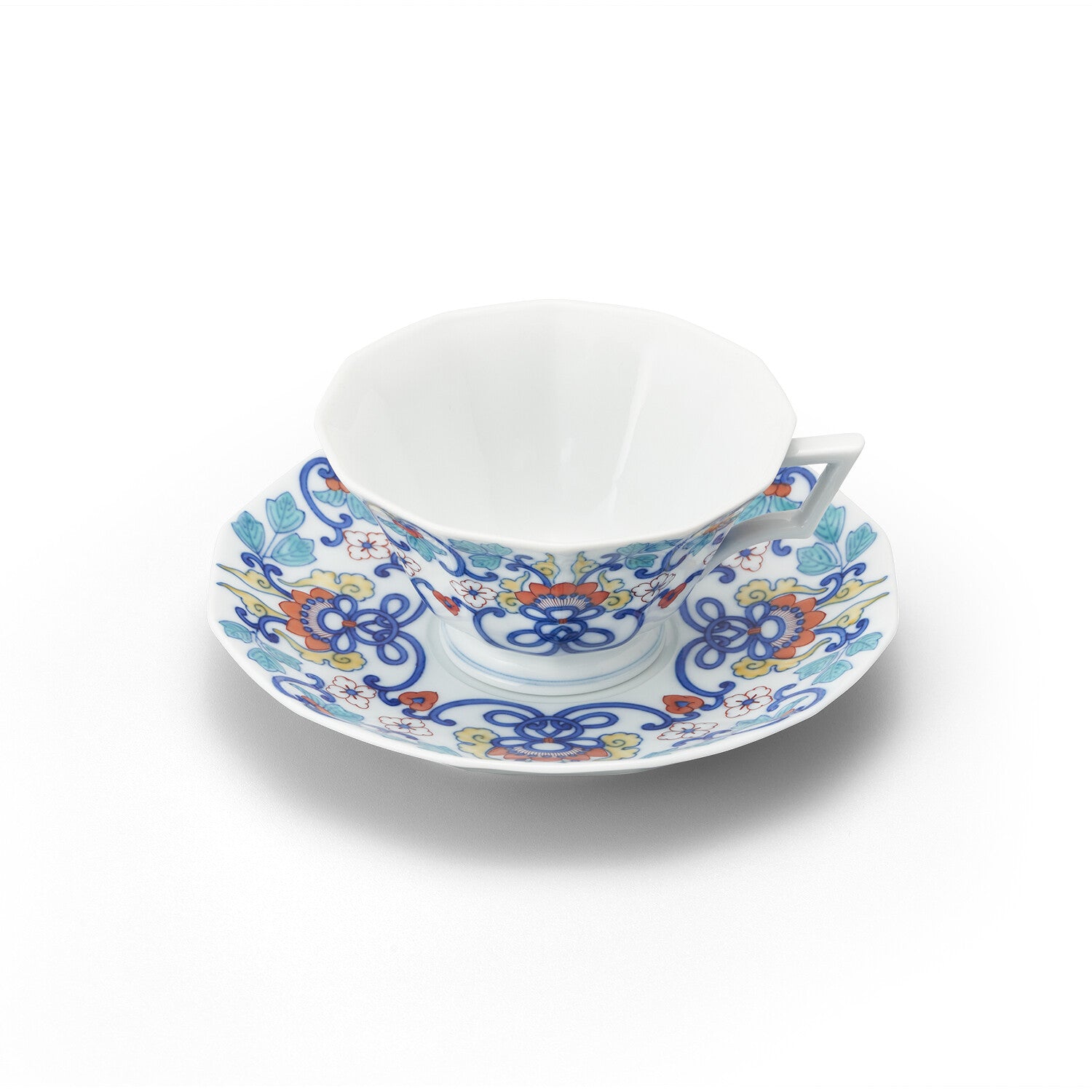 古唐津 平盃・小皿（黒）三島象嵌 桜花 椎の峰窯 完品 【公式通販】