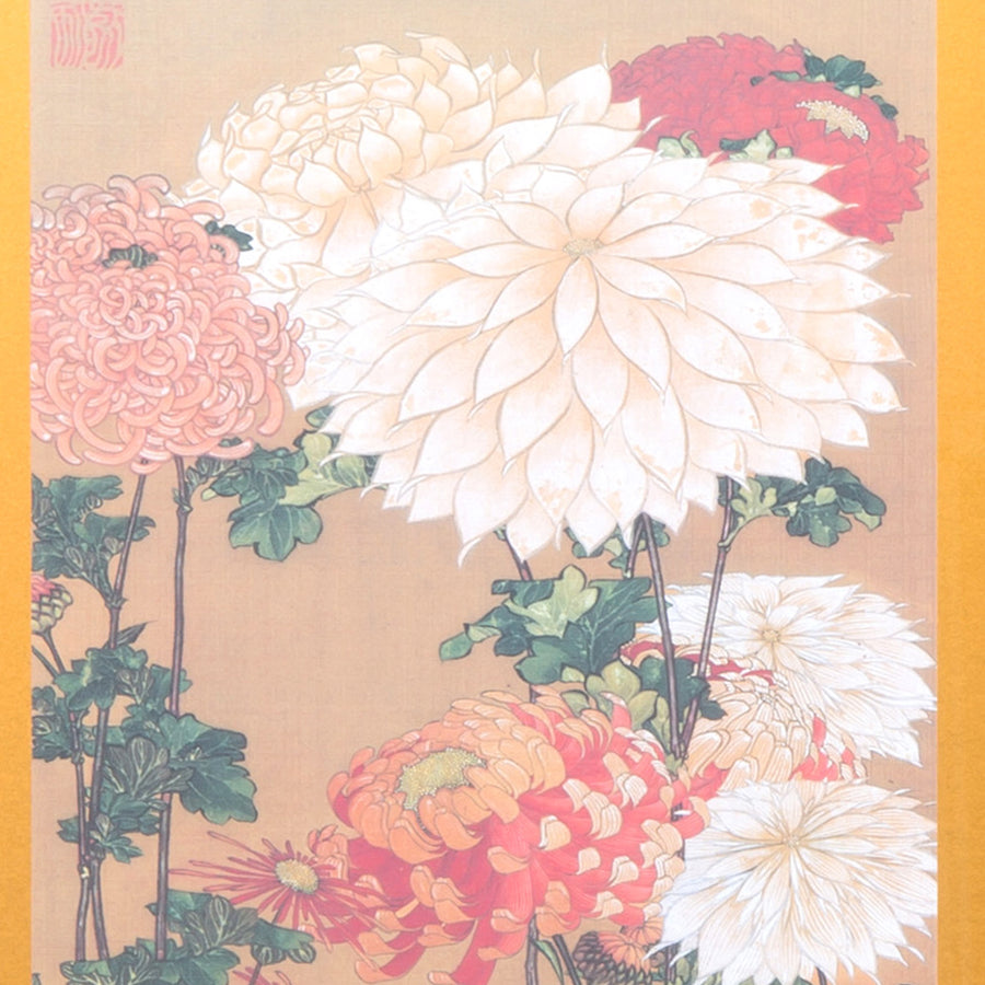 額絵 菊（双幅） 2枚セット – Shop of Hokusai ｜ 北斎館ネットショップ