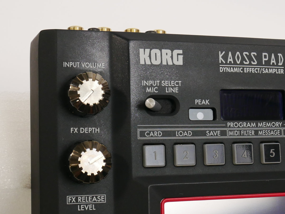 KAOSS PAD KP3+ - Dynamic Effect⁄Sampler | KORG (USA)