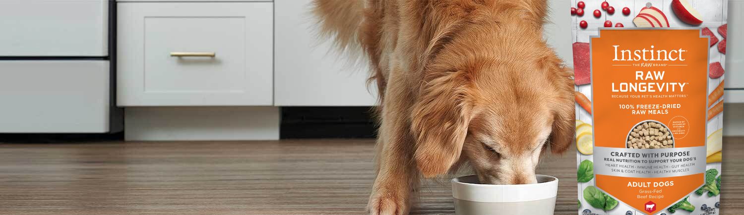 インスティンクト ローロンジェビティ RawLongevity 犬用フリーズ