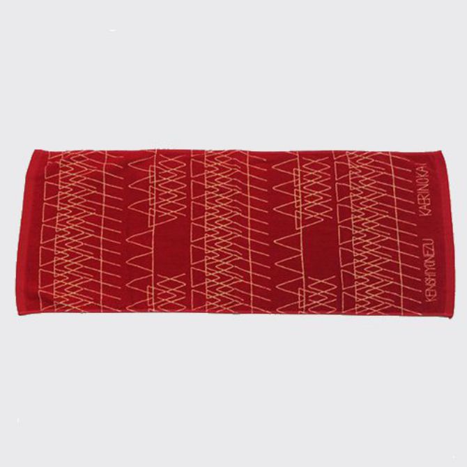 トライバル フェイスタオル / RED – KENSHI YONEZU ONLINE STORE