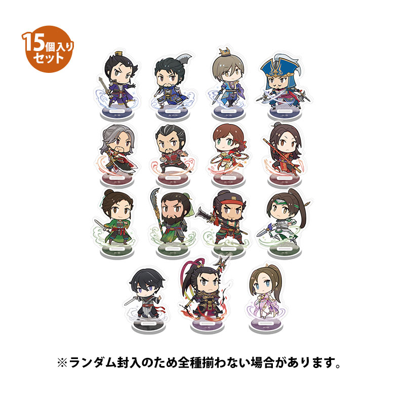 真・三國無双ORIGINS アクリルスタンド 缶バッジ 夏侯惇 コーエー