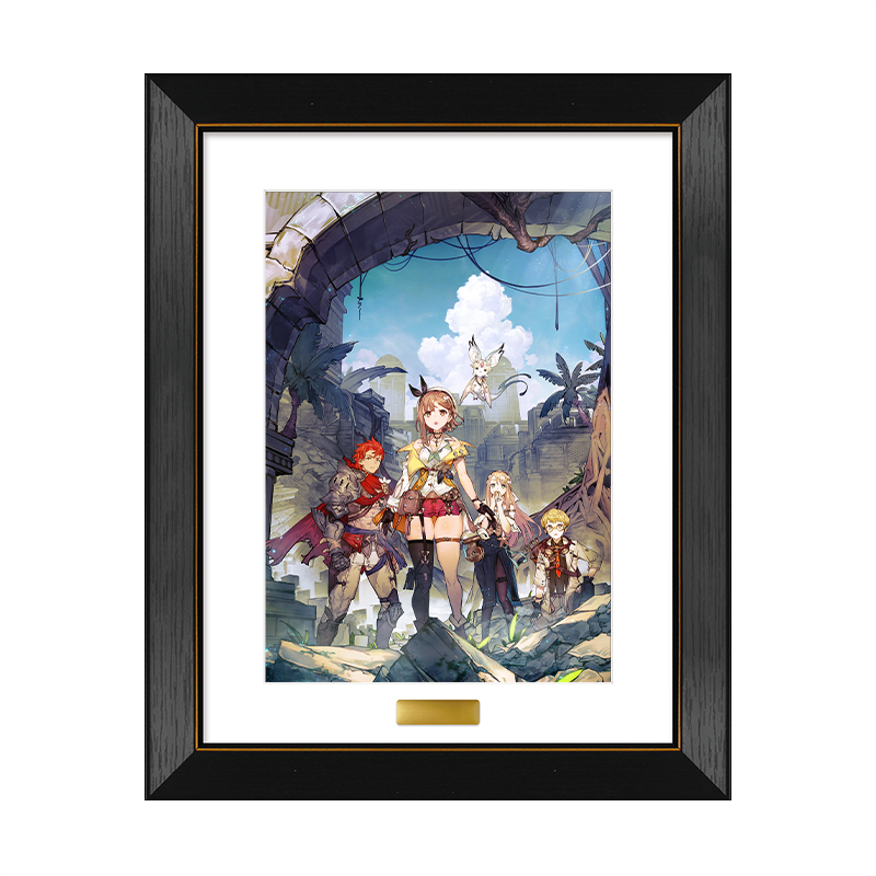 ライザのアトリエ3 数量限定 描き下ろし 複製原画 シリアルナンバー