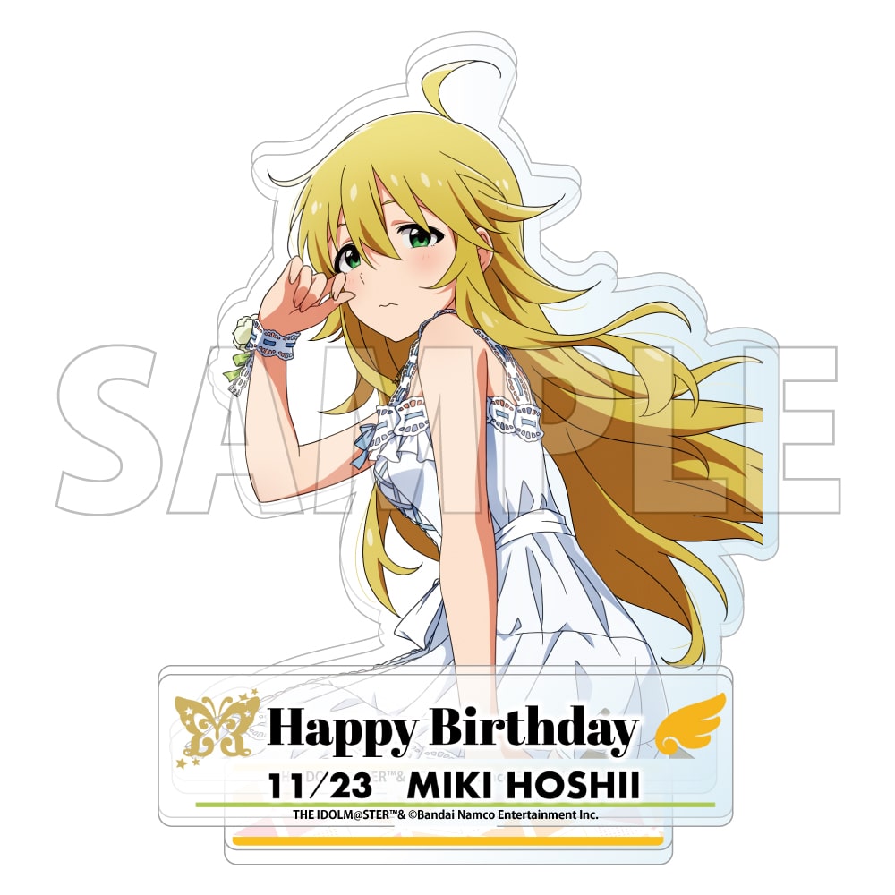 限定品】アイドルマスター ミリオンライブ！ バースデーアクリル