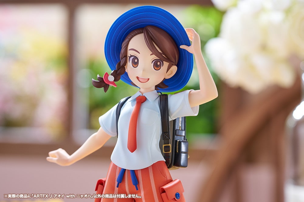 ARTFX J ポケットモンスター アオイ ニャオハ フィギュア 色紙付き