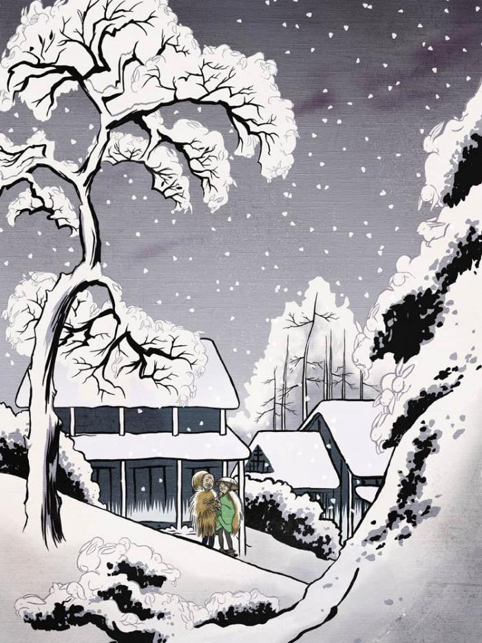 Gray Hares (Winter Bunnies) | Kozyndan