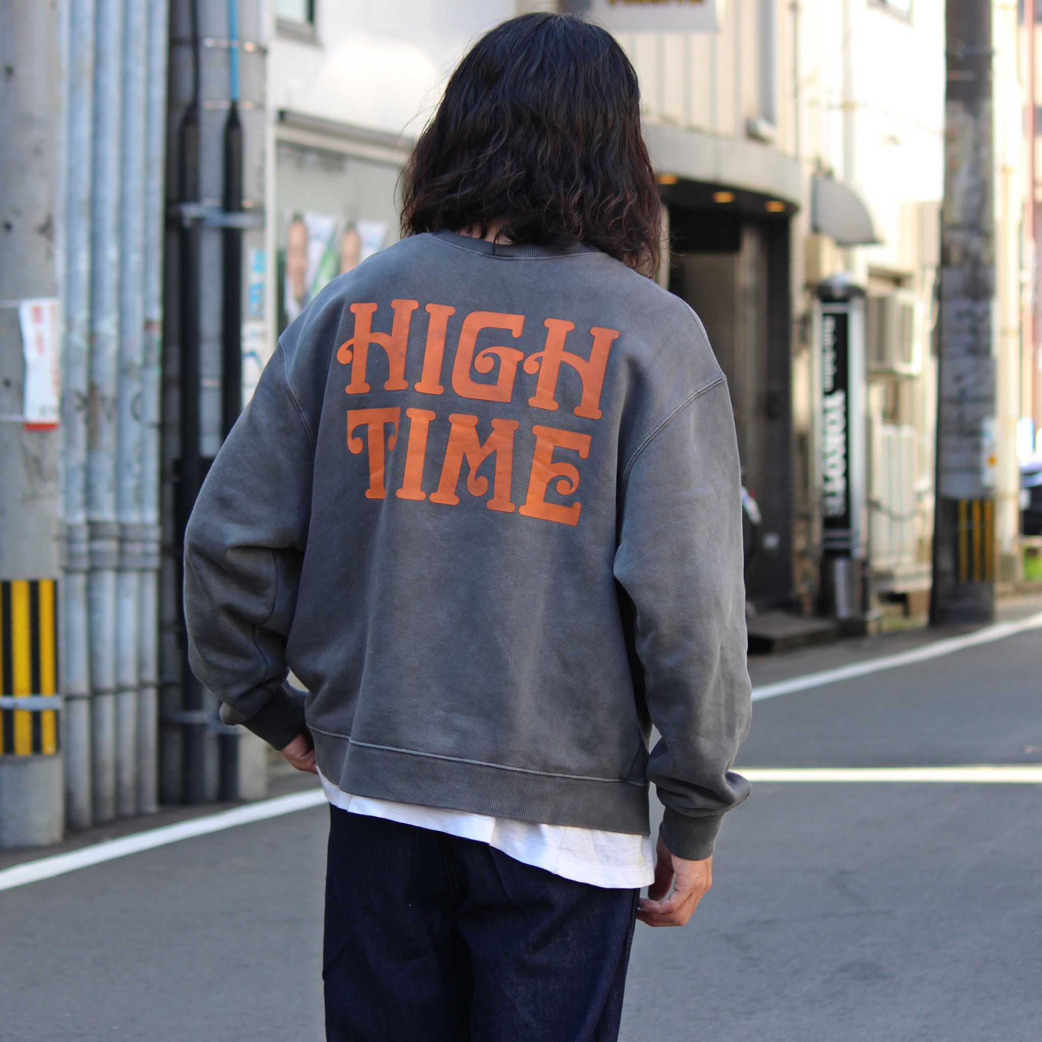 HAVE A GRATEFUL DAY ハブアグレイトフルデイ / SWEATSHIRT -HIGH TIME