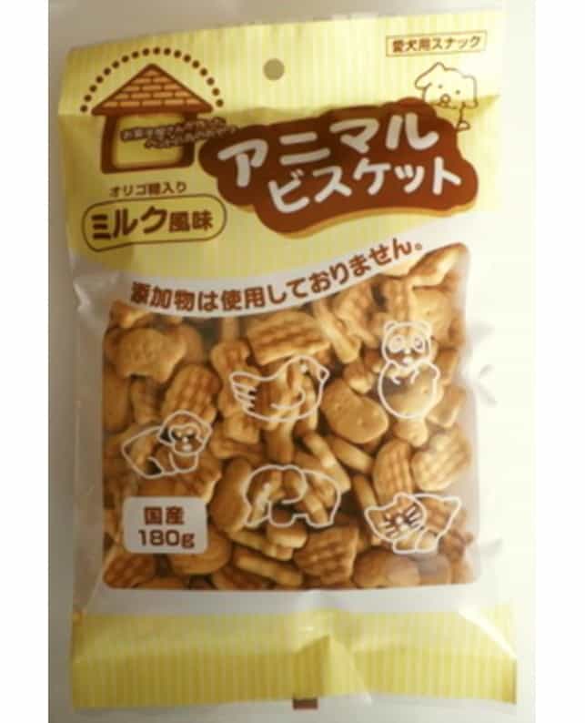オーシーファーム アニマルビスケットミルク風味 180g（4580204856017