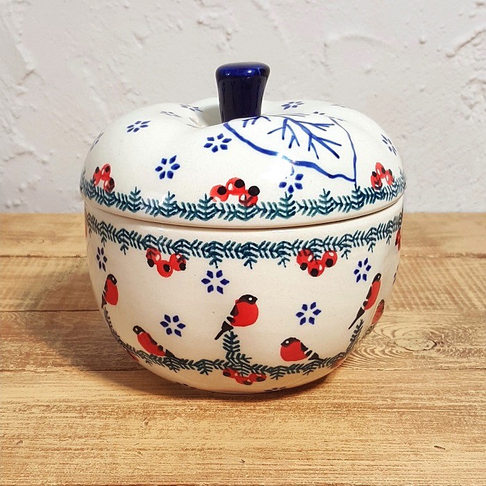 ポーリッシュポタリー(ポーランド食器)マヌファクトゥラ社 リンゴ